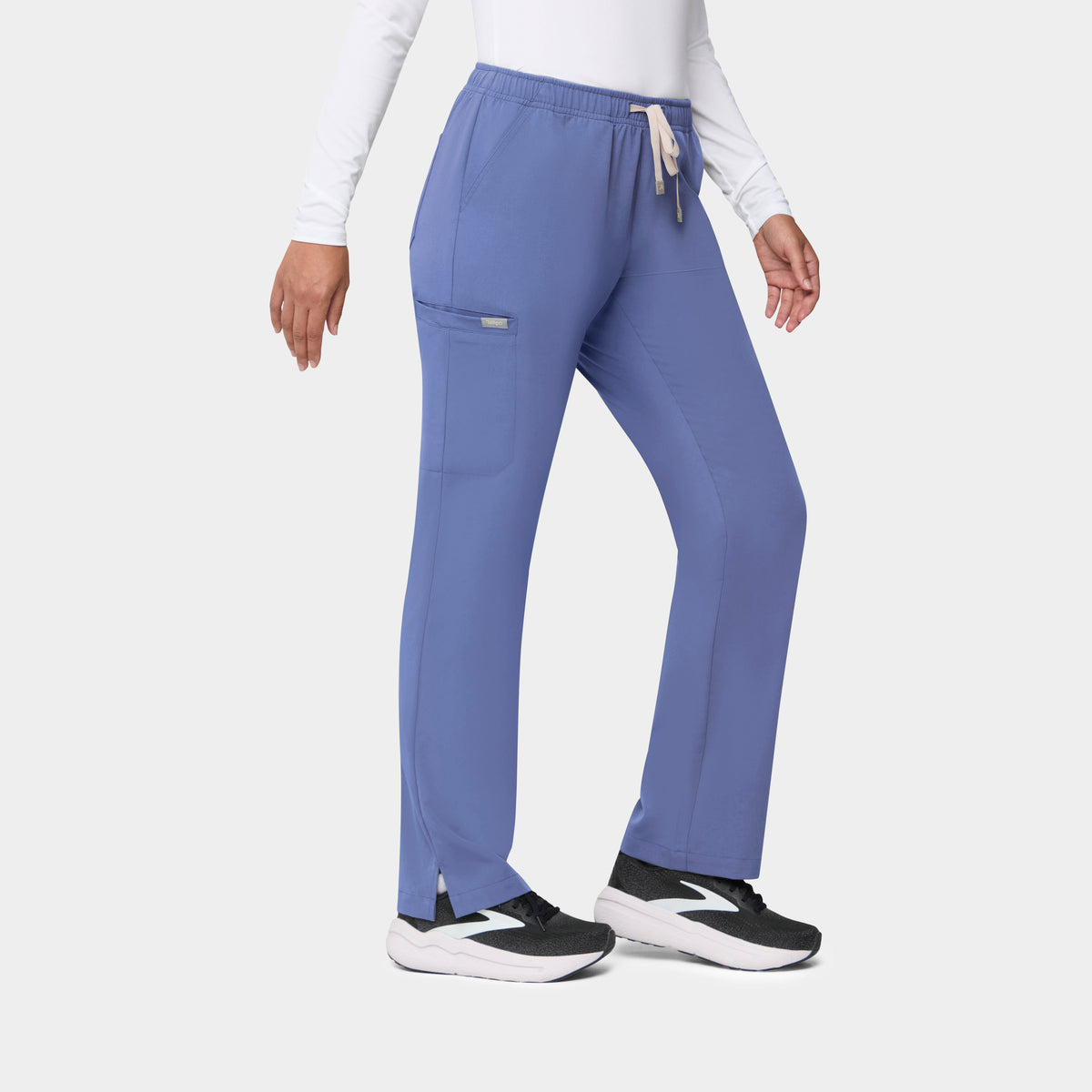 Women's 6-Pocket Straight Leg Scrub Pant