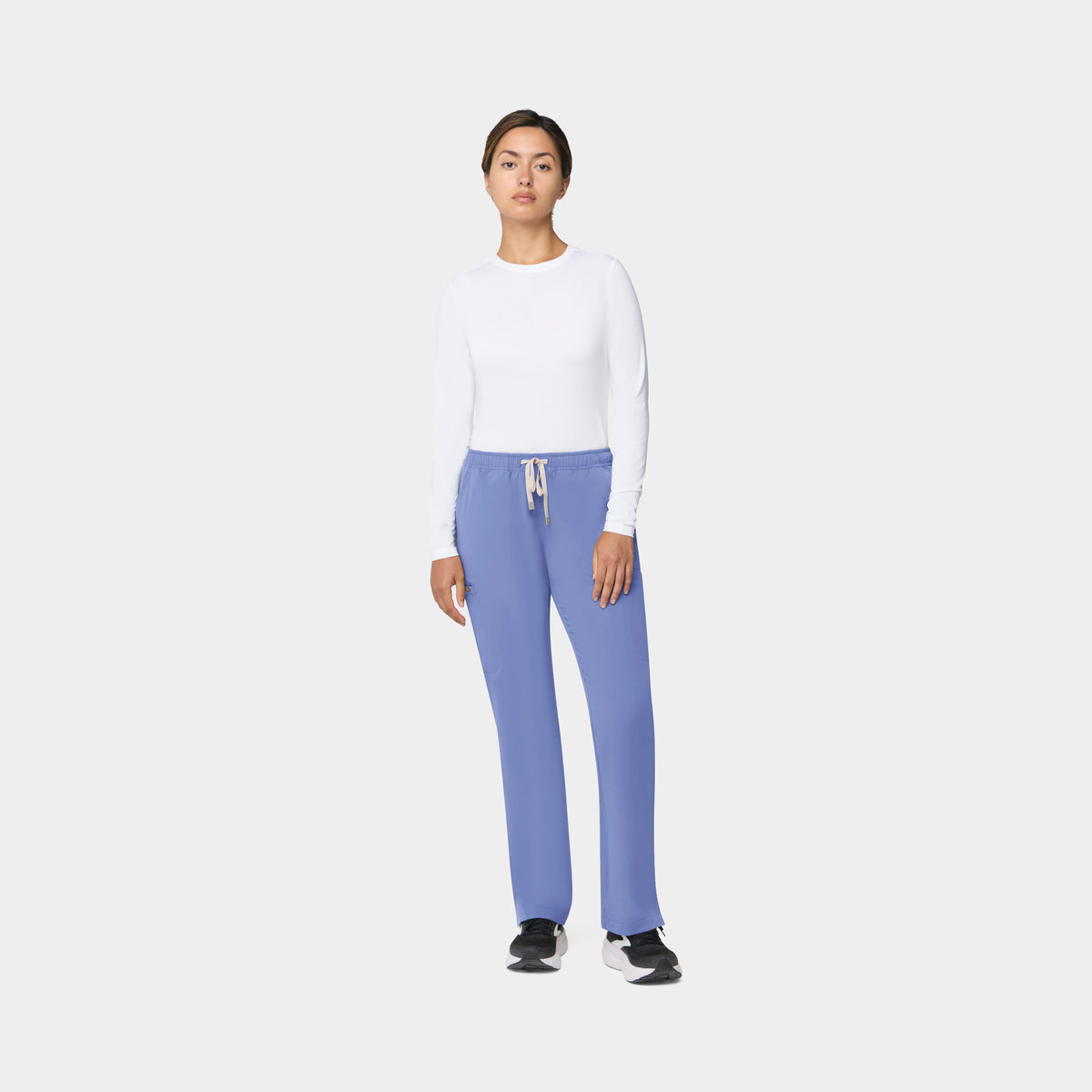 Women's 6-Pocket Straight Leg Scrub Pant