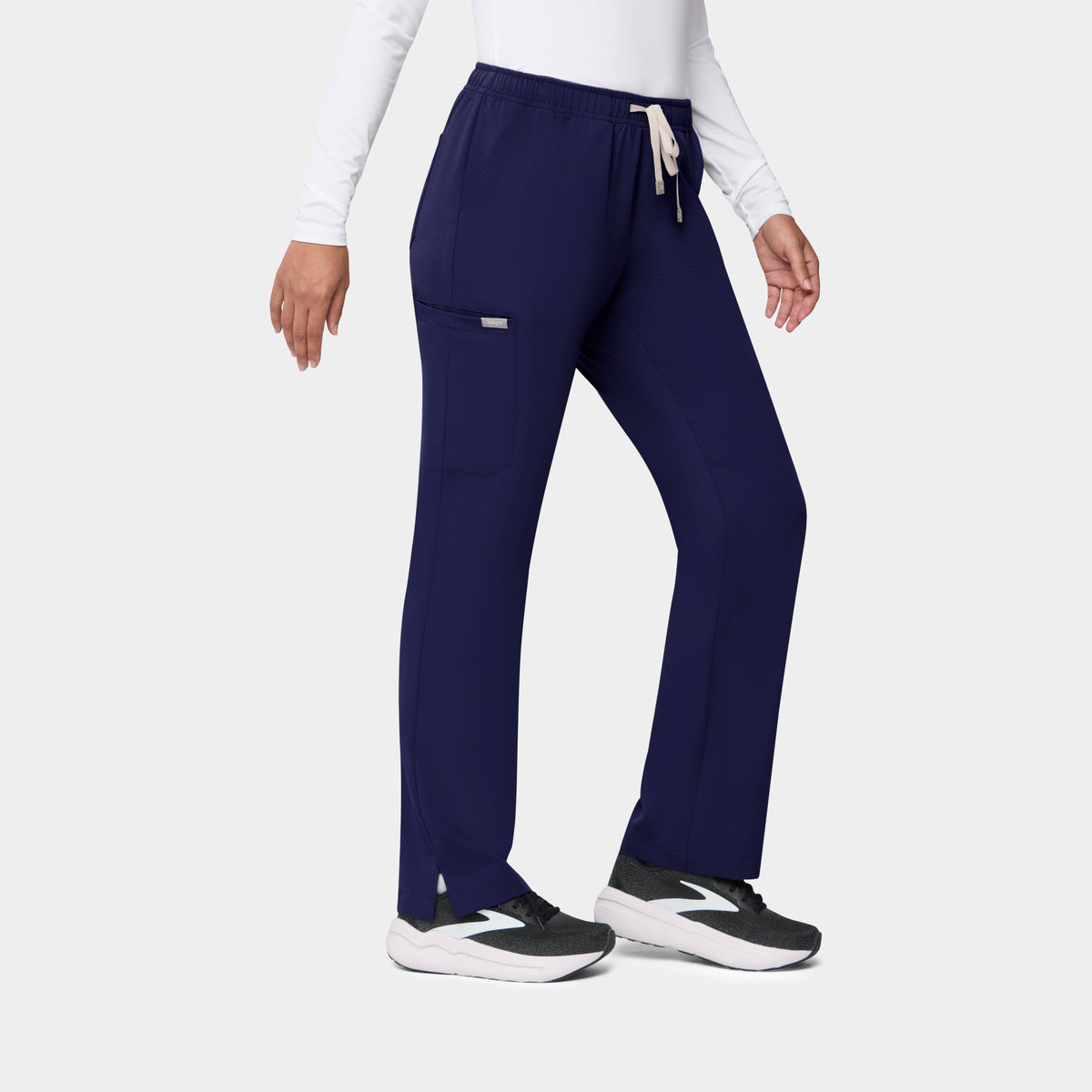 Women's 6-Pocket Straight Leg Scrub Pant