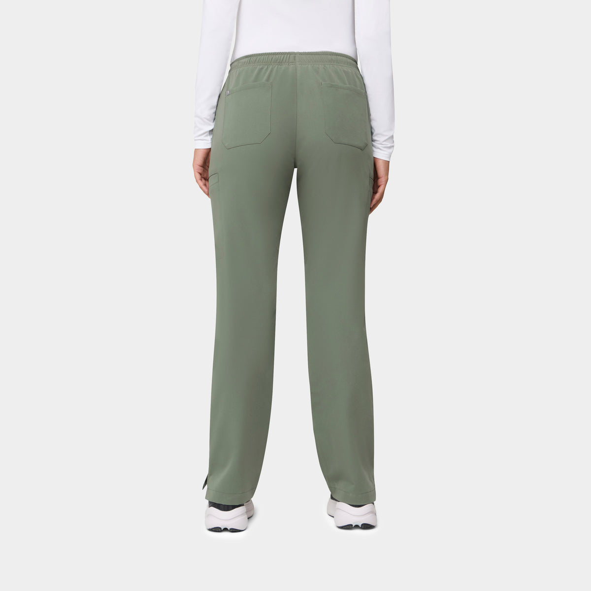 Women's 6-Pocket Straight Leg Scrub Pant