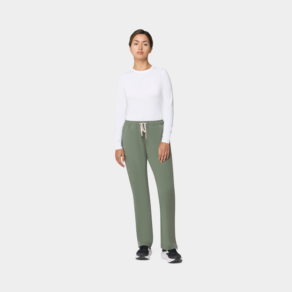 Women's 6-Pocket Straight Leg Scrub Pant