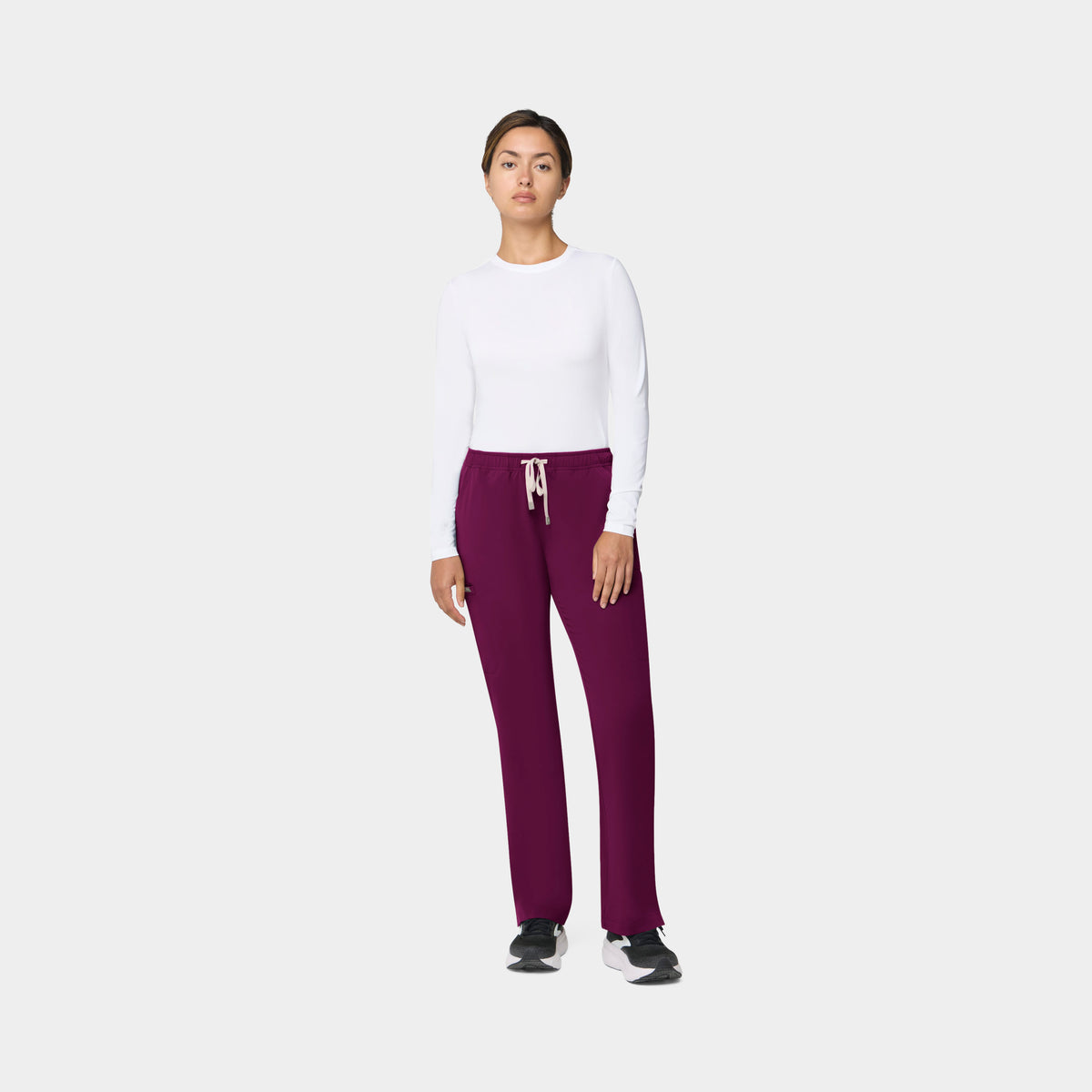 Women's 6-Pocket Straight Leg Scrub Pant
