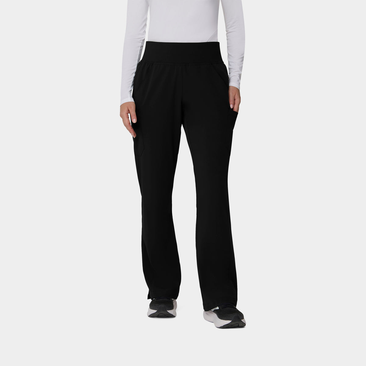 Women's 6-Pocket Flare Leg Scrub Pant