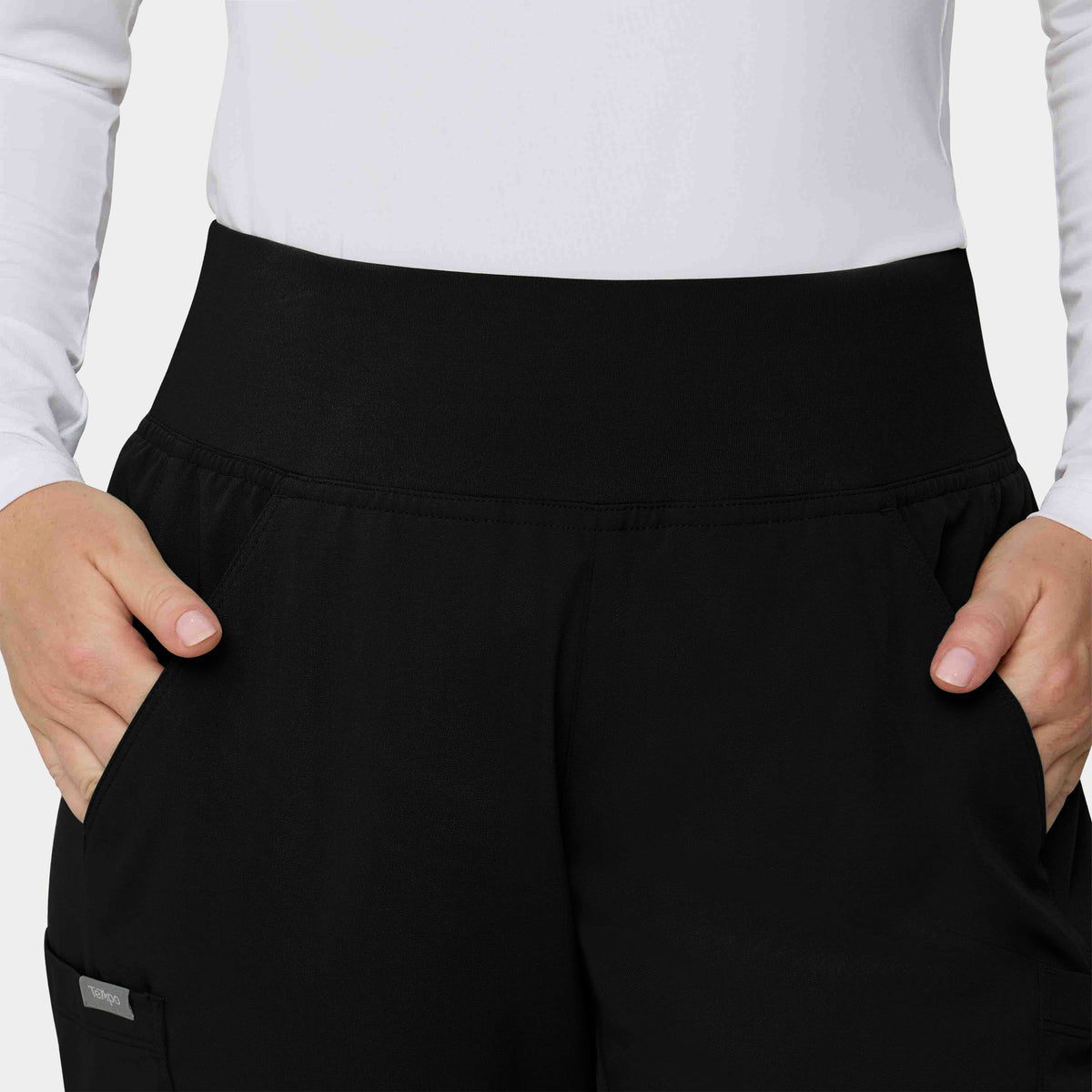 Women's 6-Pocket Flare Leg Scrub Pant