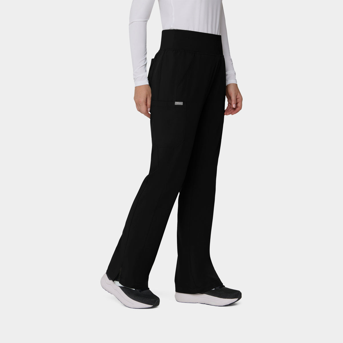 Women's 6-Pocket Flare Leg Scrub Pant