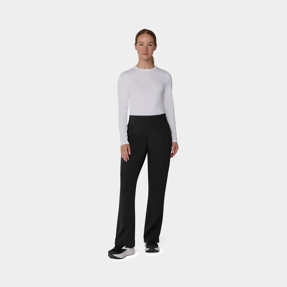 Women's 6-Pocket Flare Leg Scrub Pant