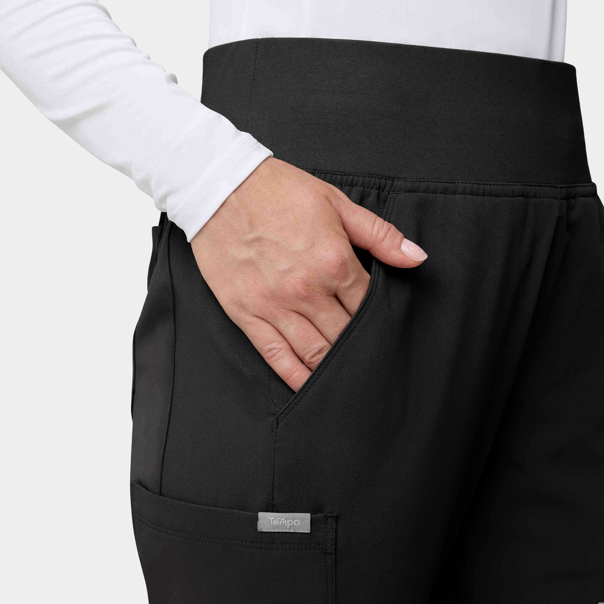 Women's 6-Pocket Flare Leg Scrub Pant