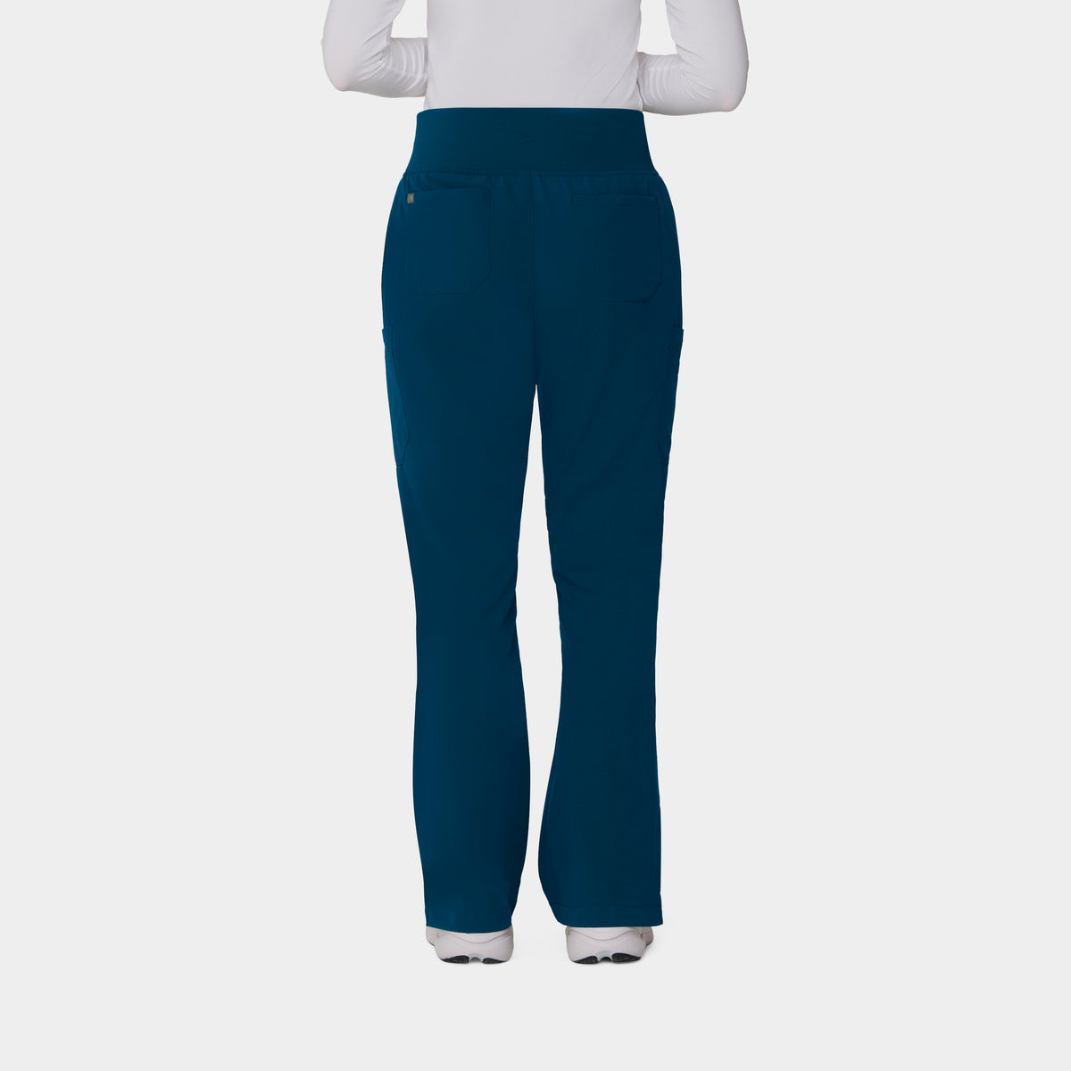 Women's 6-Pocket Flare Leg Scrub Pant