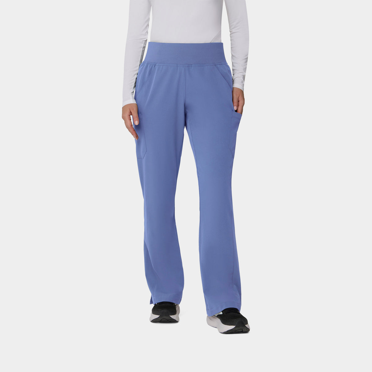 Women's 6-Pocket Flare Leg Scrub Pant