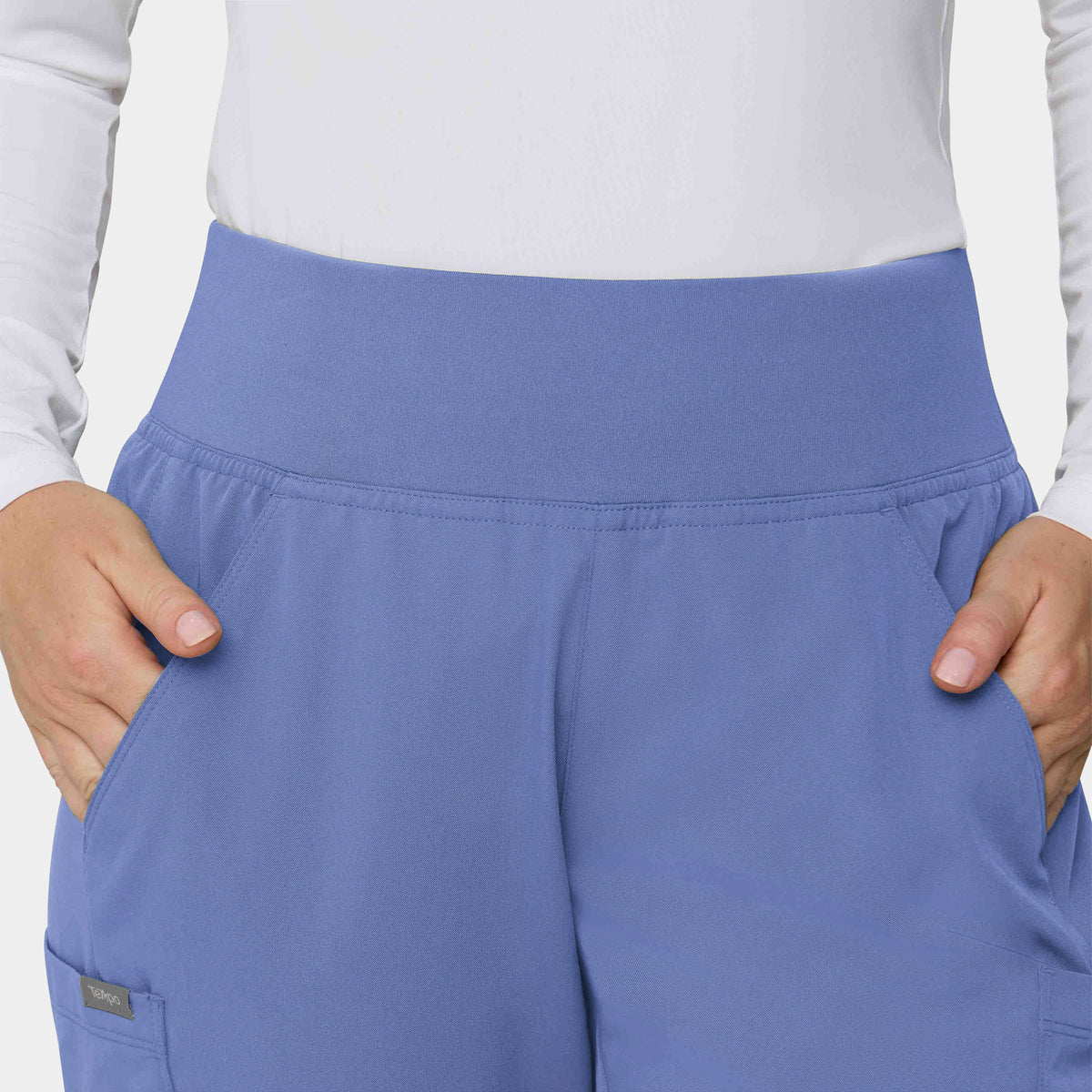 Women's 6-Pocket Flare Leg Scrub Pant