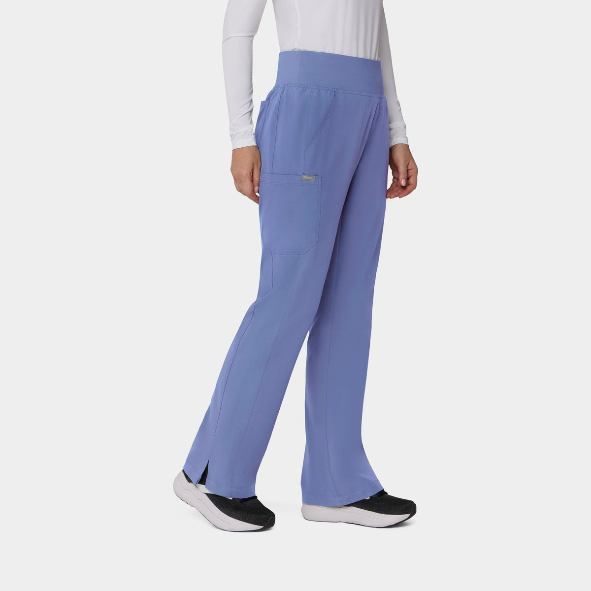 Women's 6-Pocket Flare Leg Scrub Pant