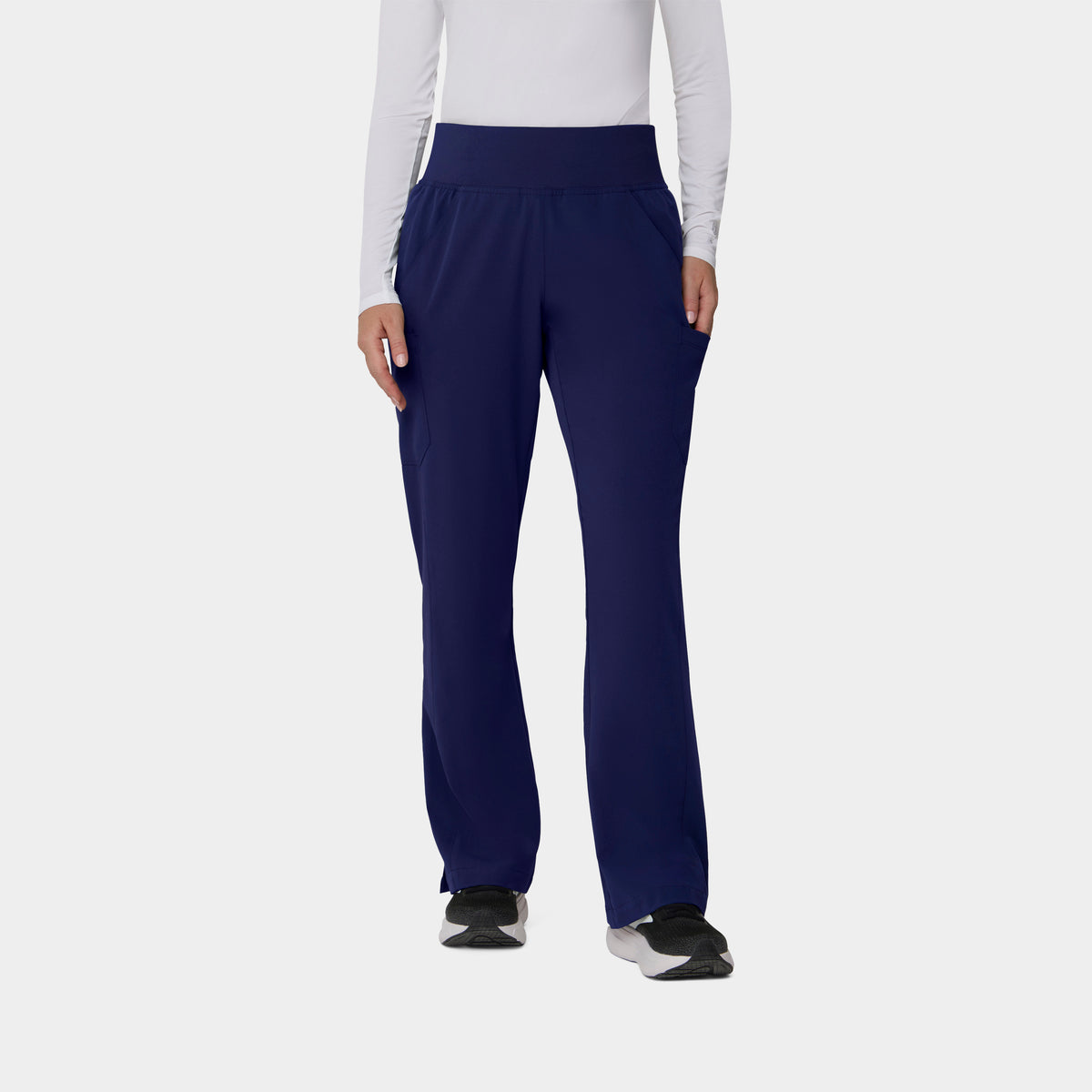 Women's 6-Pocket Flare Leg Scrub Pant