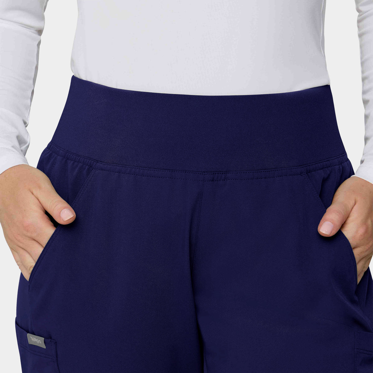 Women's 6-Pocket Flare Leg Scrub Pant