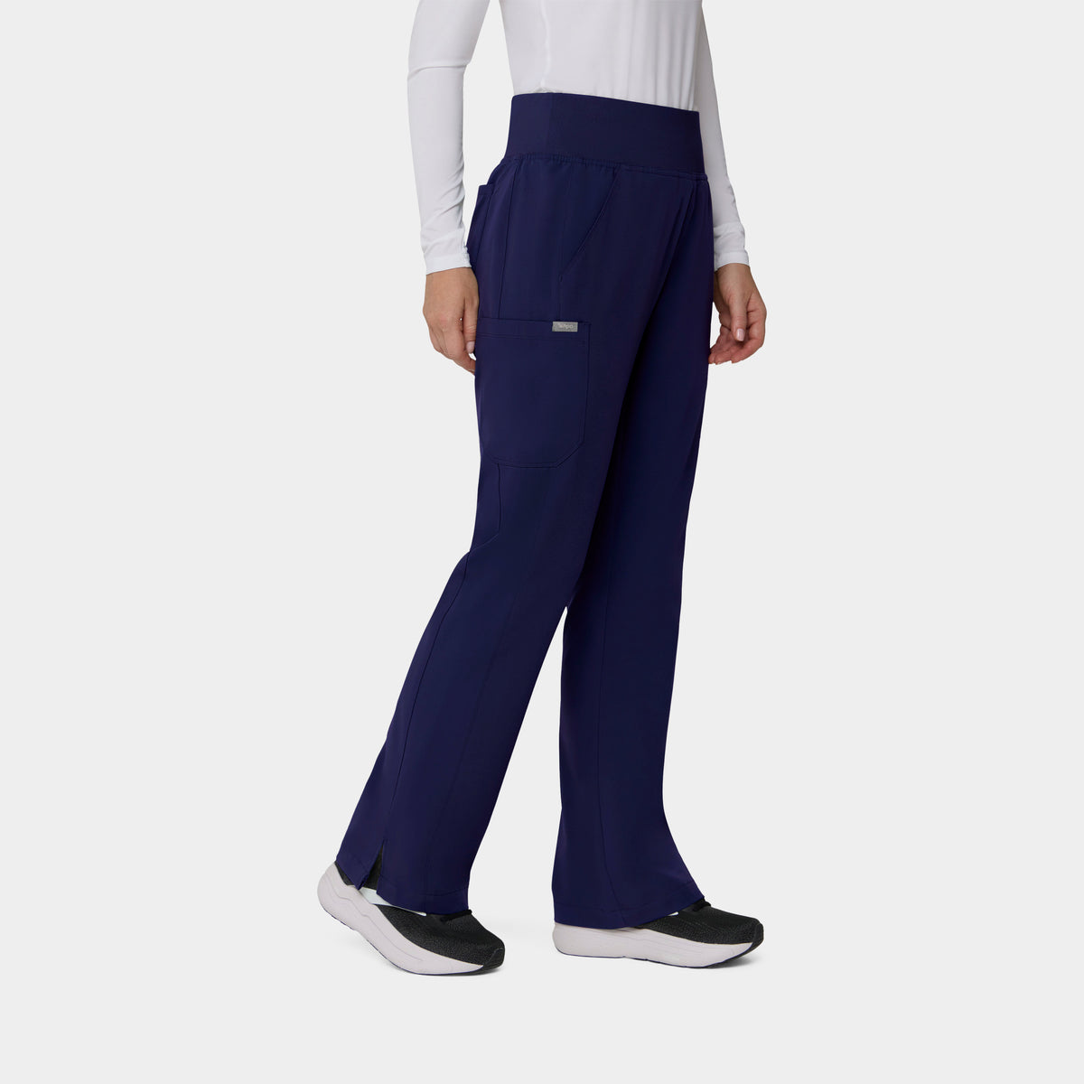 Women's 6-Pocket Flare Leg Scrub Pant