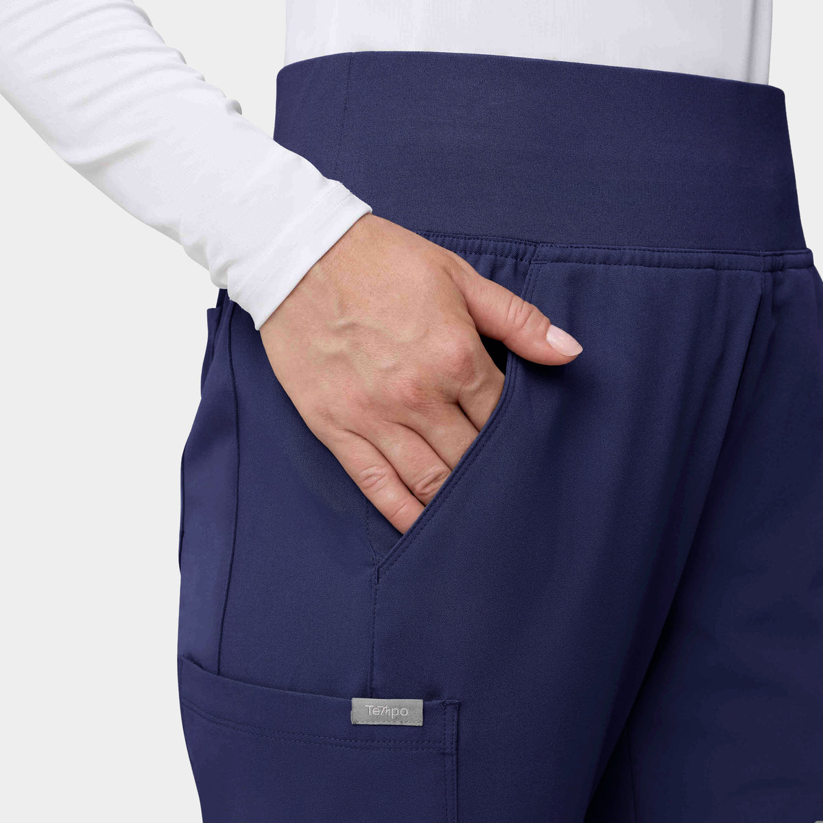 Women's 6-Pocket Flare Leg Scrub Pant