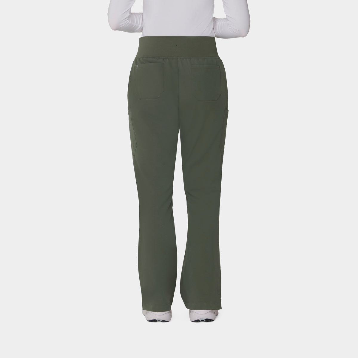 Women's 6-Pocket Flare Leg Scrub Pant