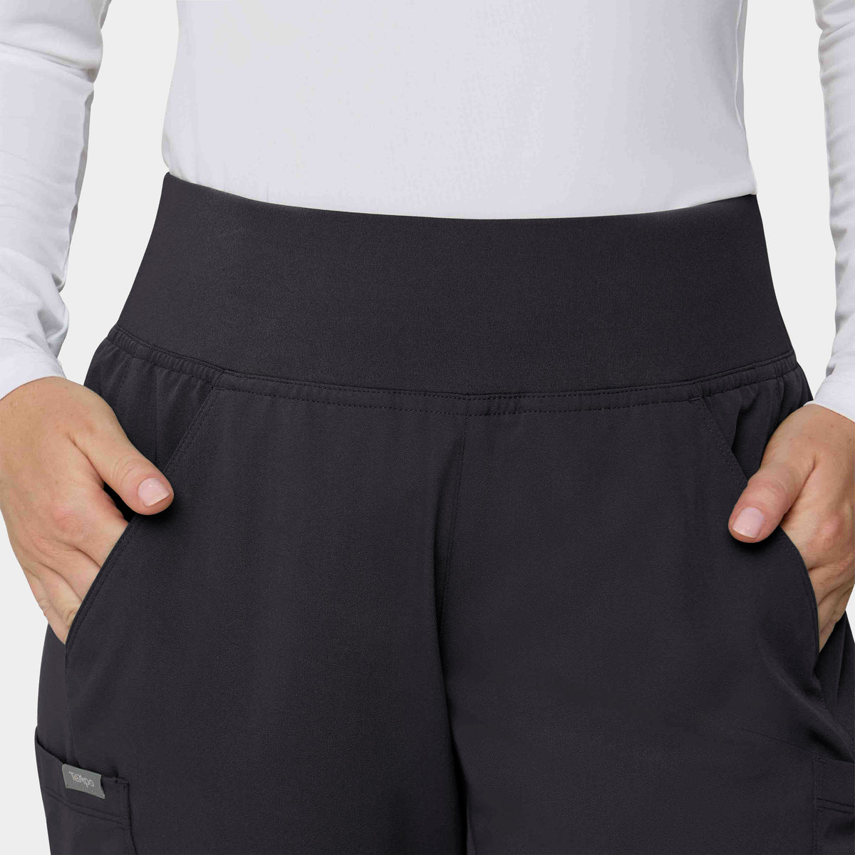 Women's 6-Pocket Flare Leg Scrub Pant