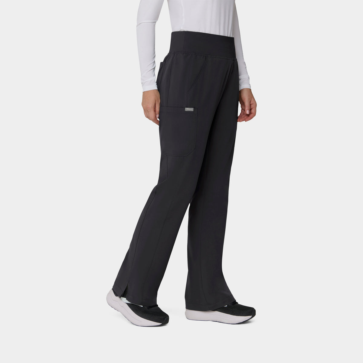 Women's 6-Pocket Flare Leg Scrub Pant
