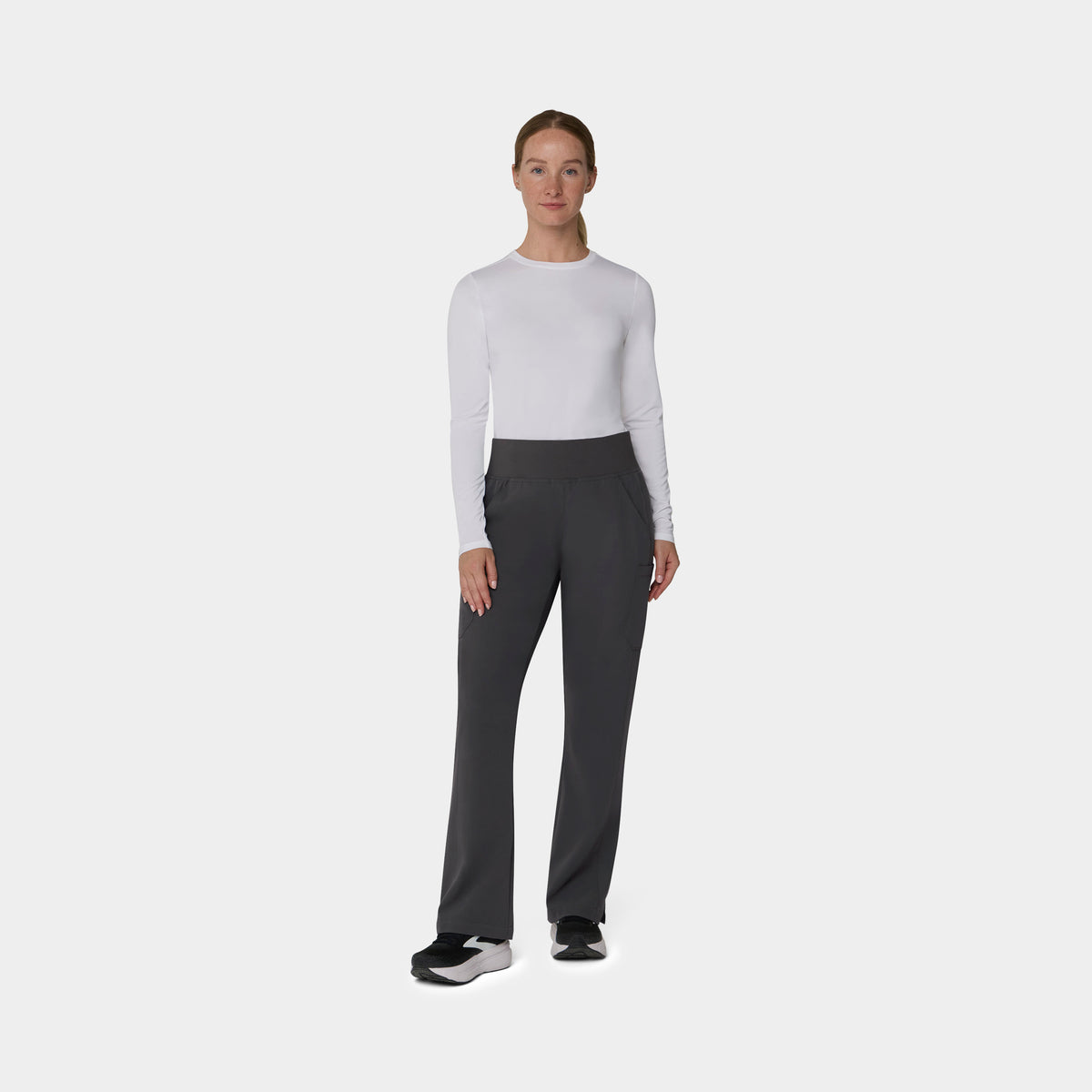 Women's 6-Pocket Flare Leg Scrub Pant