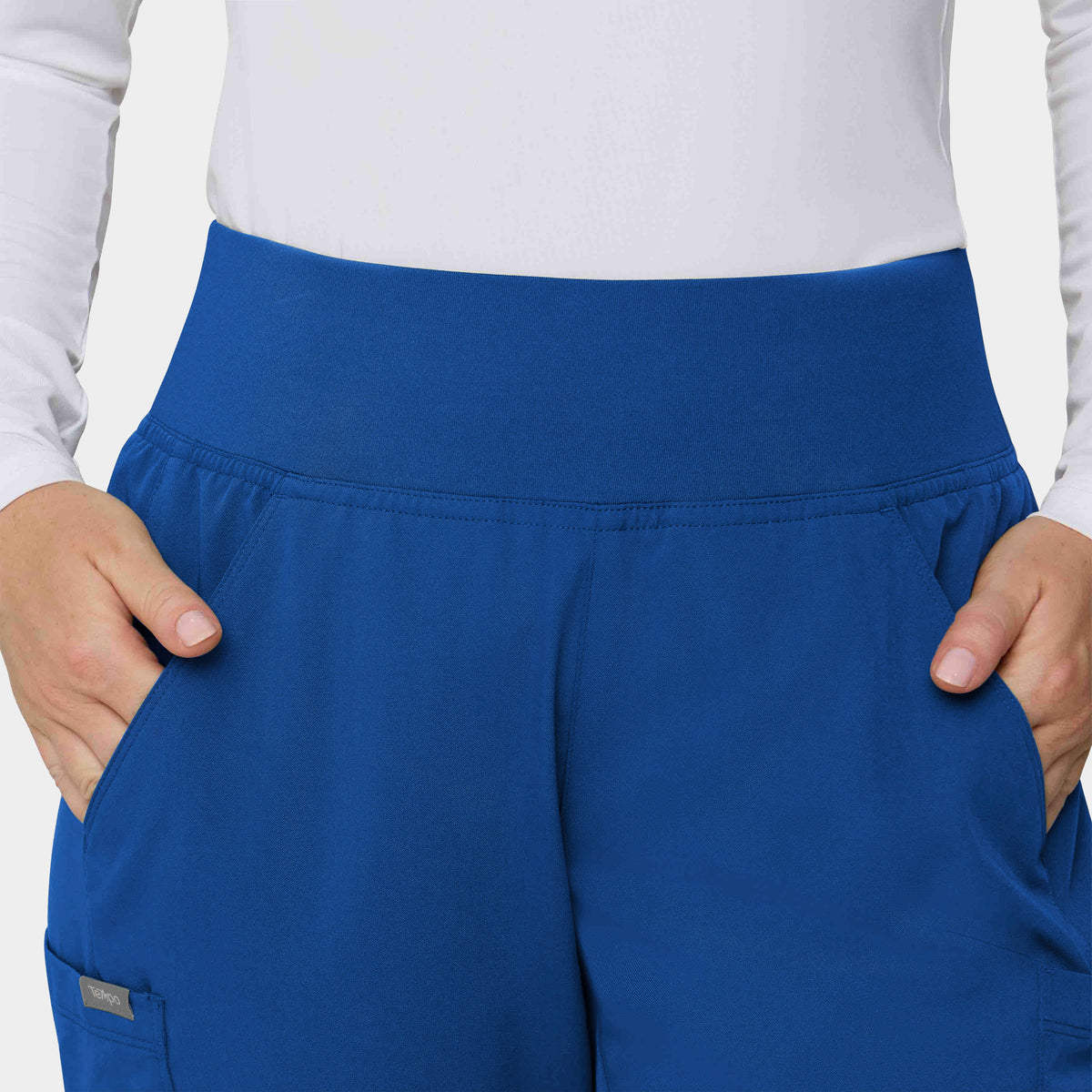 Women's 6-Pocket Flare Leg Scrub Pant