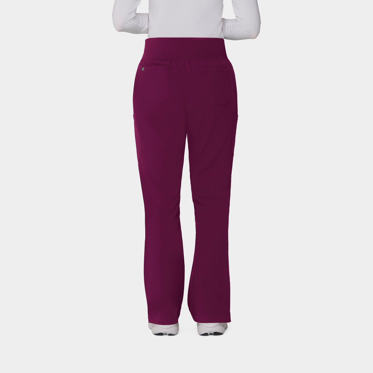 Women's 6-Pocket Flare Leg Scrub Pant