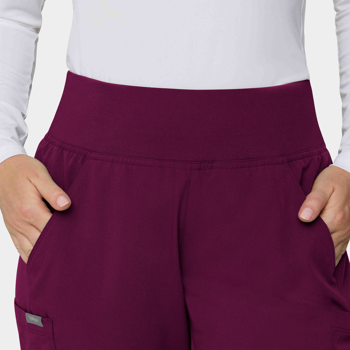 Women's 6-Pocket Flare Leg Scrub Pant