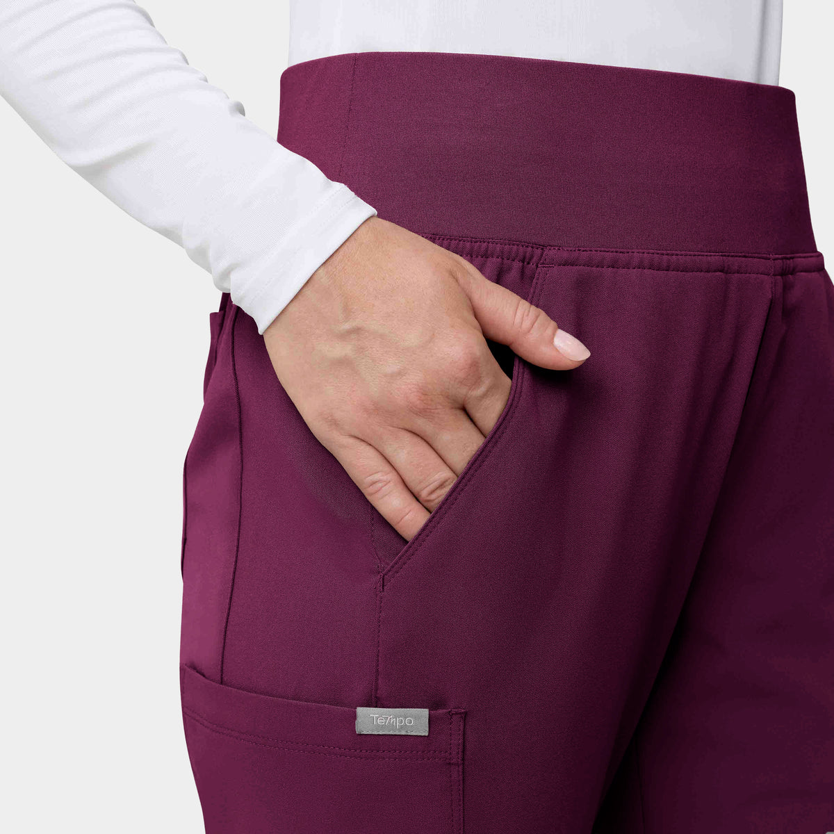 Women's 6-Pocket Flare Leg Scrub Pant