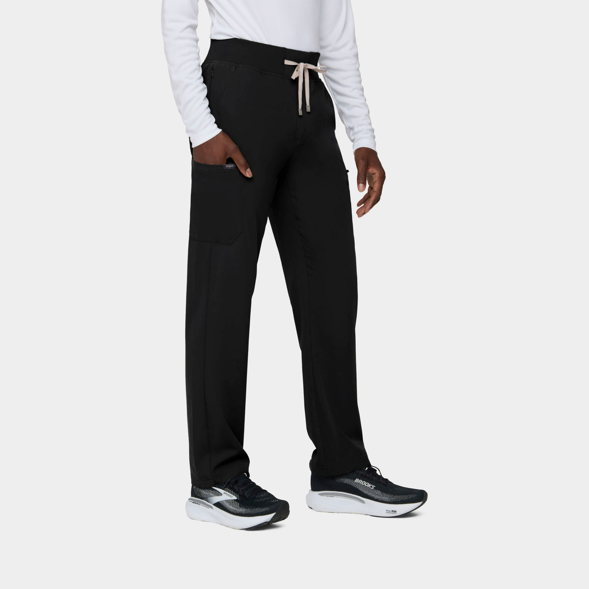 Men's 6-Pocket Straight Leg Scrub Pant