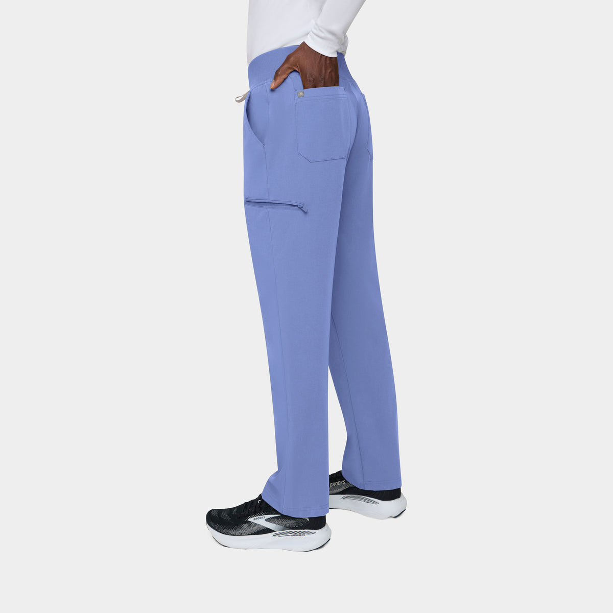Men's 6-Pocket Straight Leg Scrub Pant