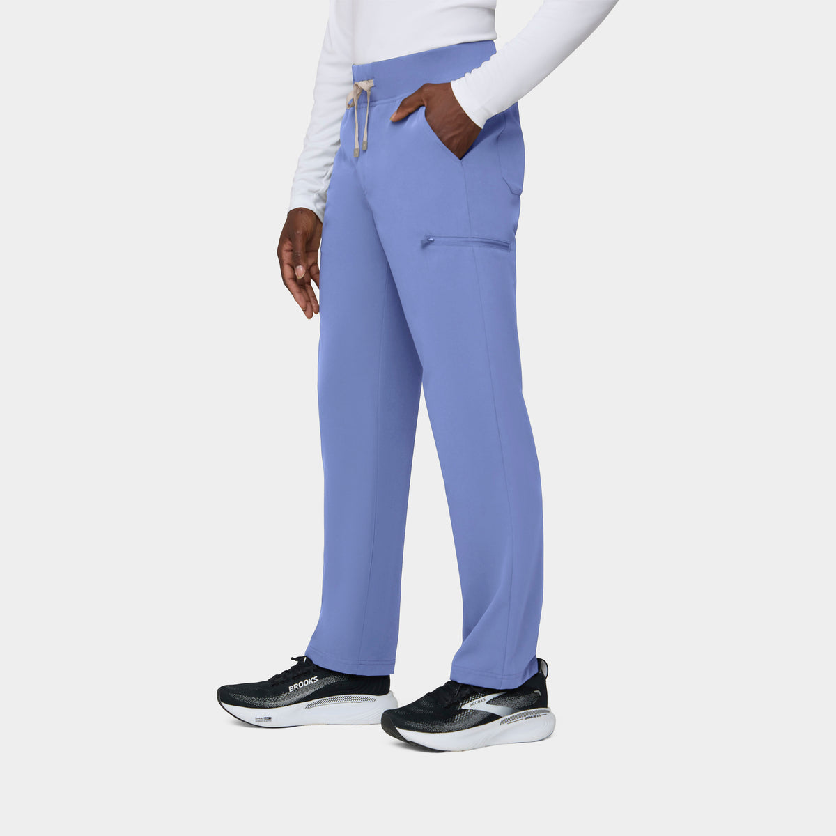 Men's 6-Pocket Straight Leg Scrub Pant