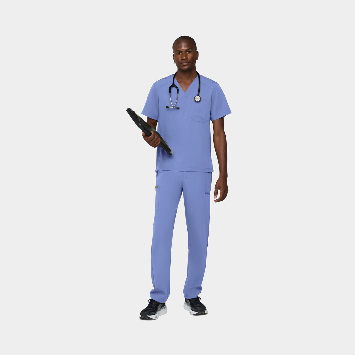 Men's 6-Pocket Straight Leg Scrub Pant