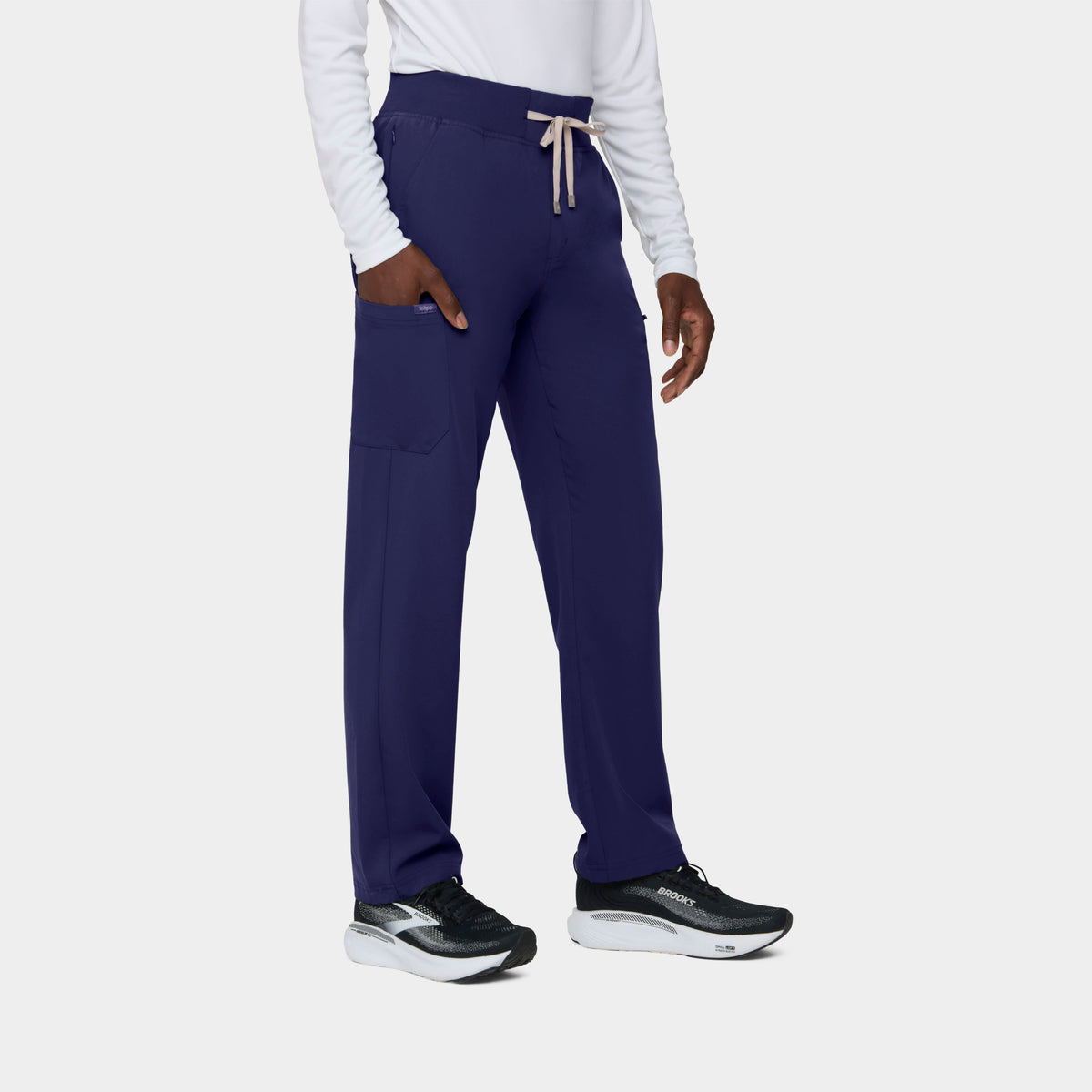 Men's 6-Pocket Straight Leg Scrub Pant