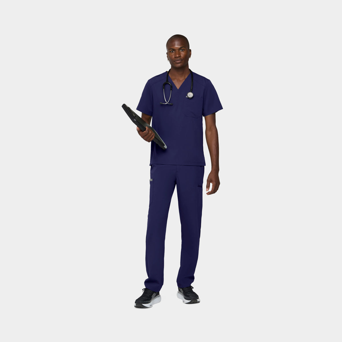 Men's 6-Pocket Straight Leg Scrub Pant