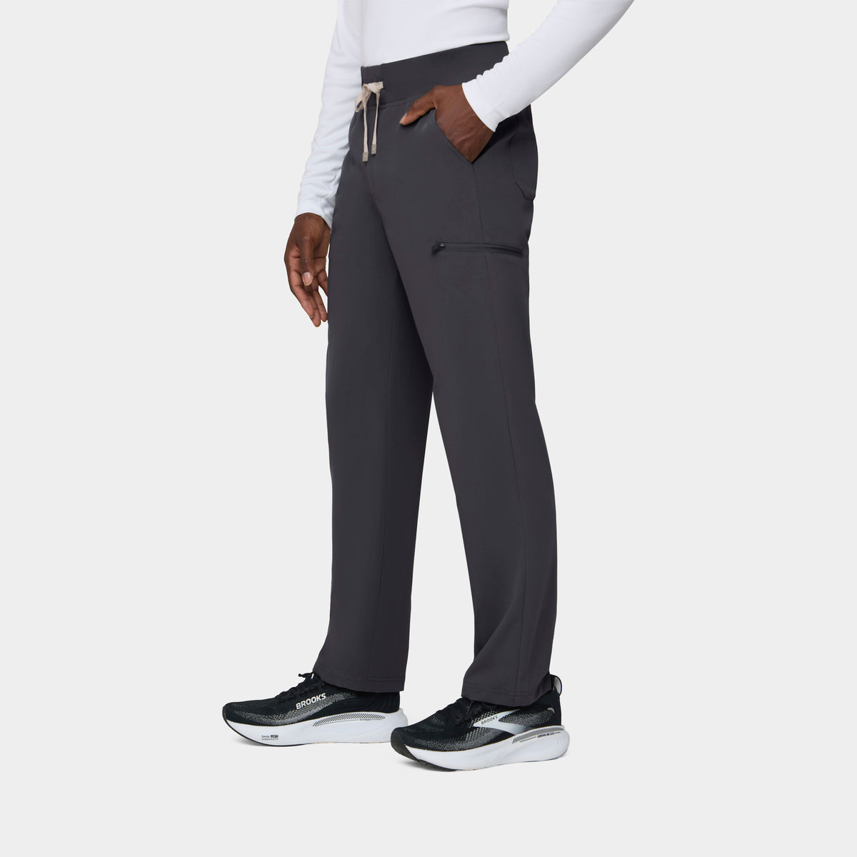 Men's 6-Pocket Straight Leg Scrub Pant