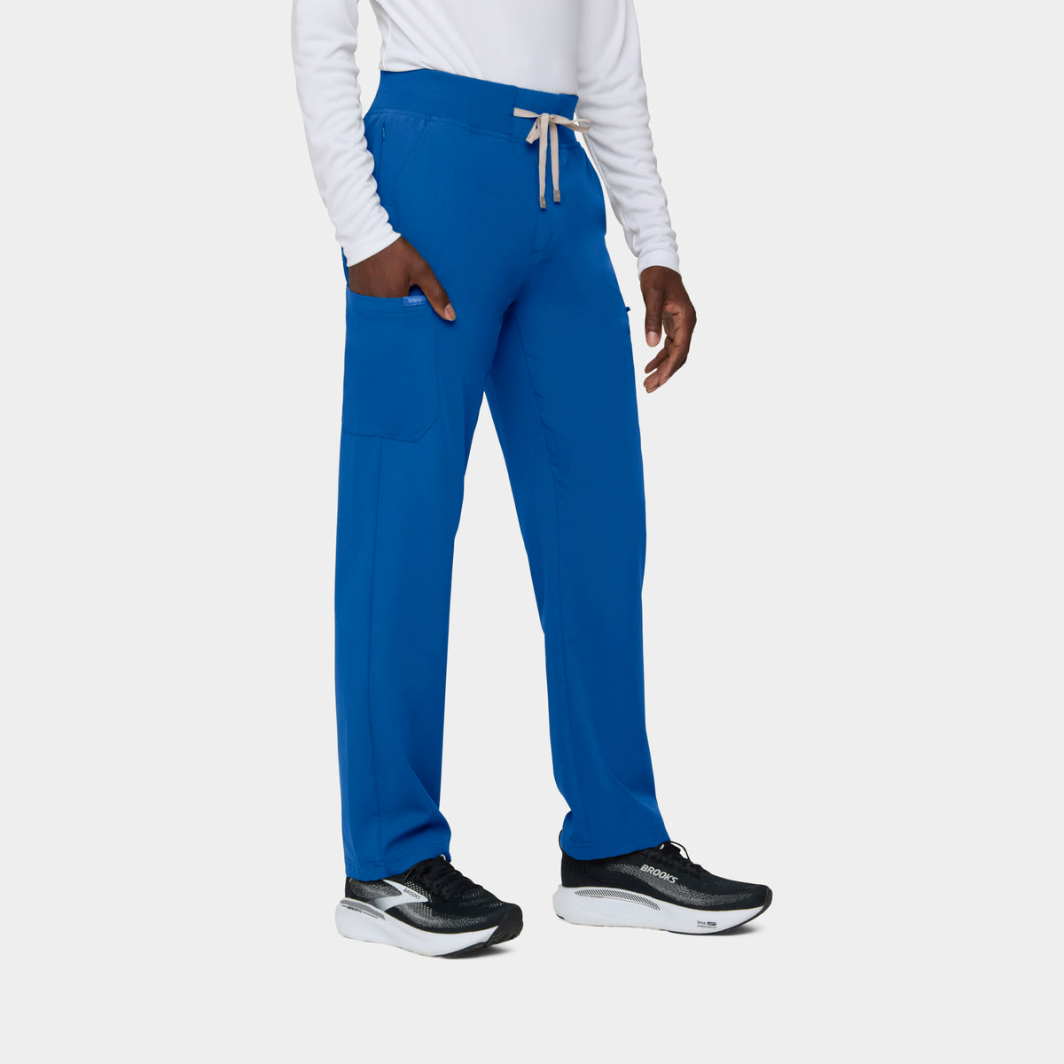 Men's 6-Pocket Straight Leg Scrub Pant
