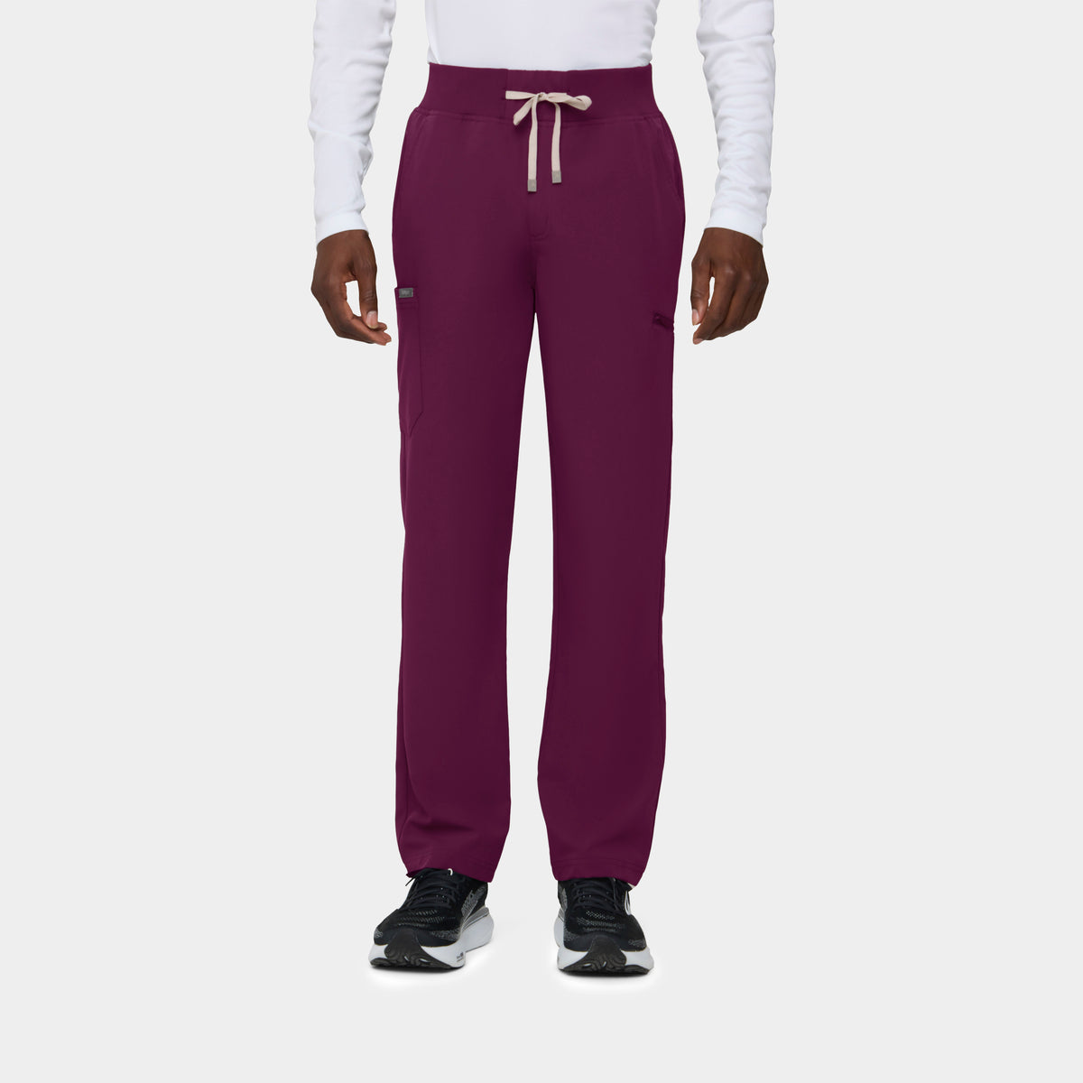 Men's 6-Pocket Straight Leg Scrub Pant