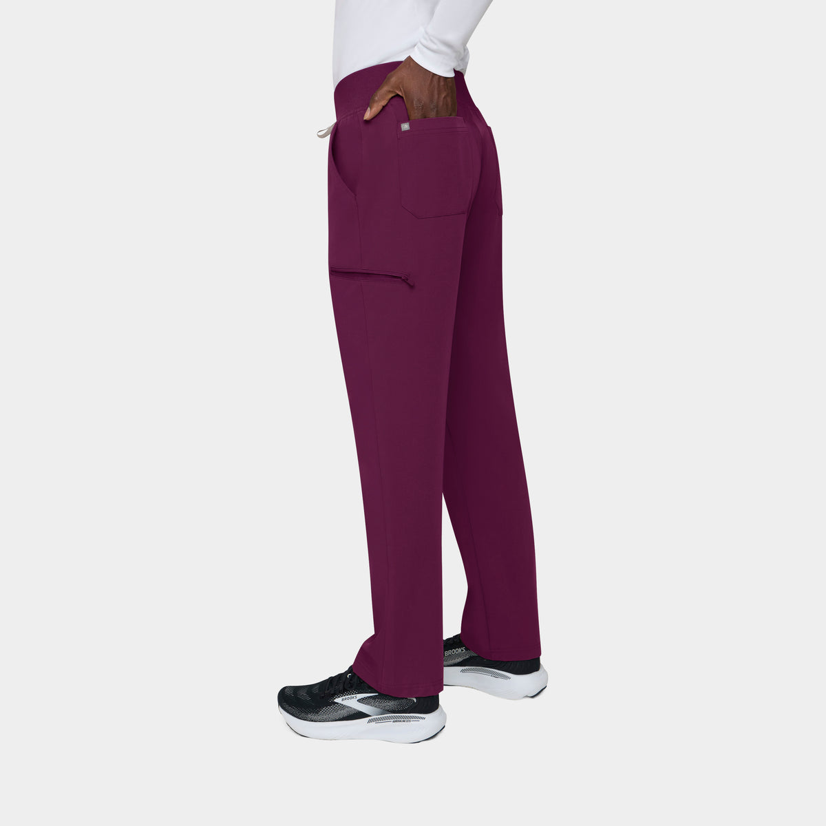 Men's 6-Pocket Straight Leg Scrub Pant