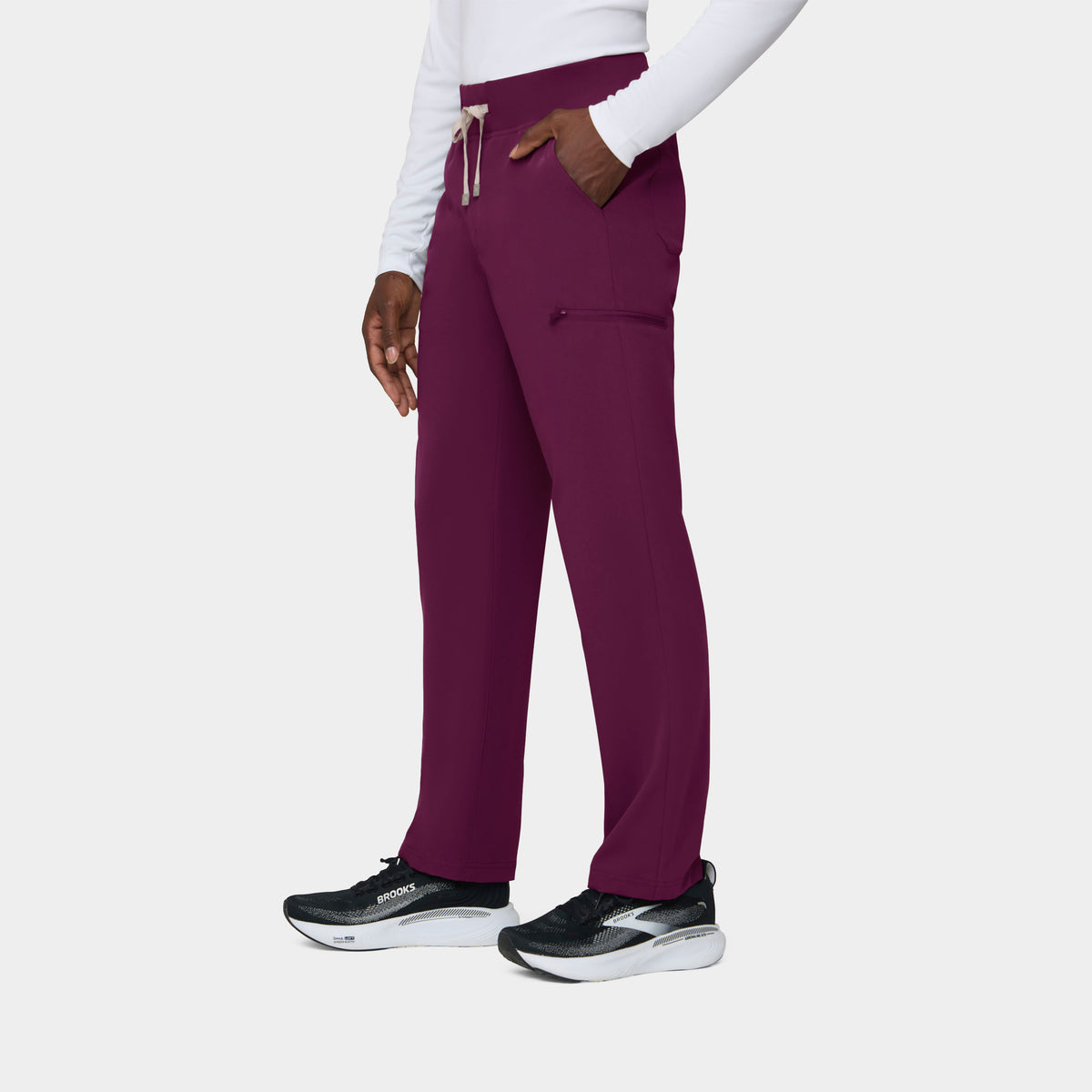 Men's 6-Pocket Straight Leg Scrub Pant