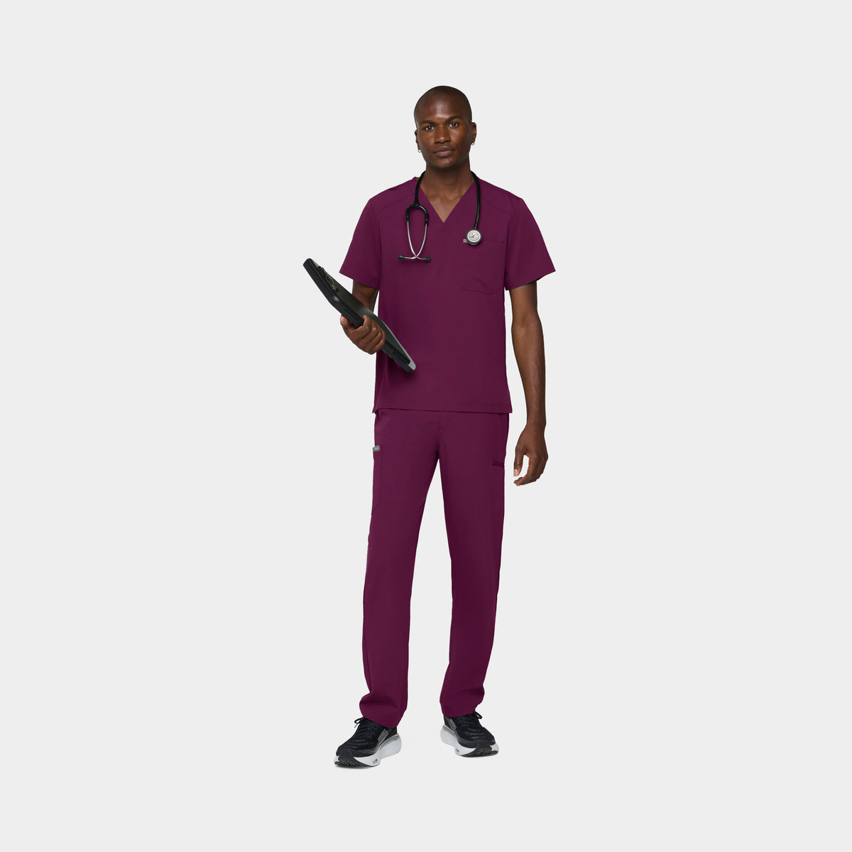 Men's 6-Pocket Straight Leg Scrub Pant