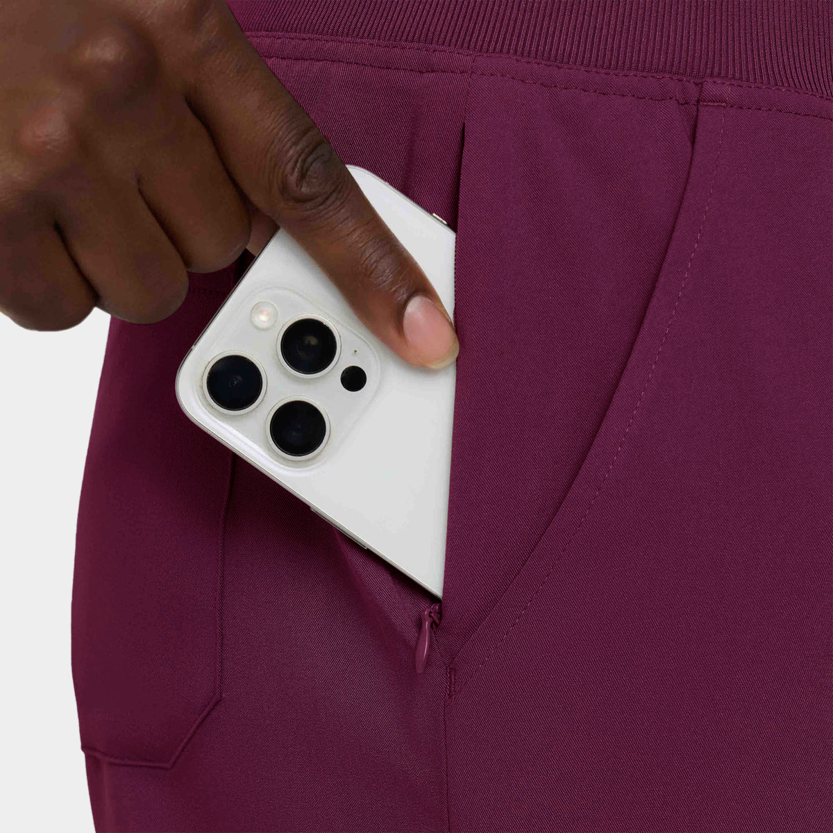 Men's 6-Pocket Straight Leg Scrub Pant