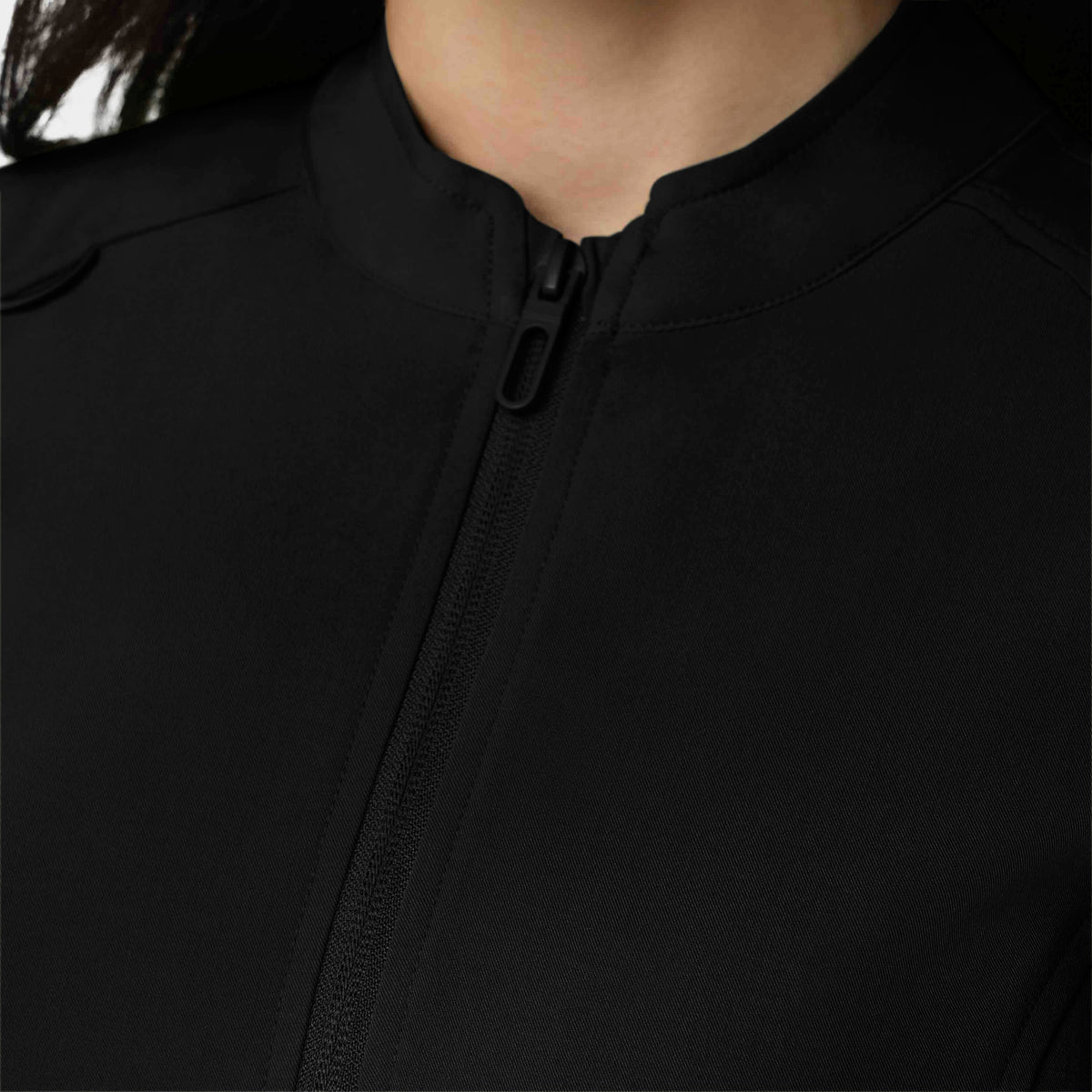 Women's Full-Zip Track Scrub Jacket
