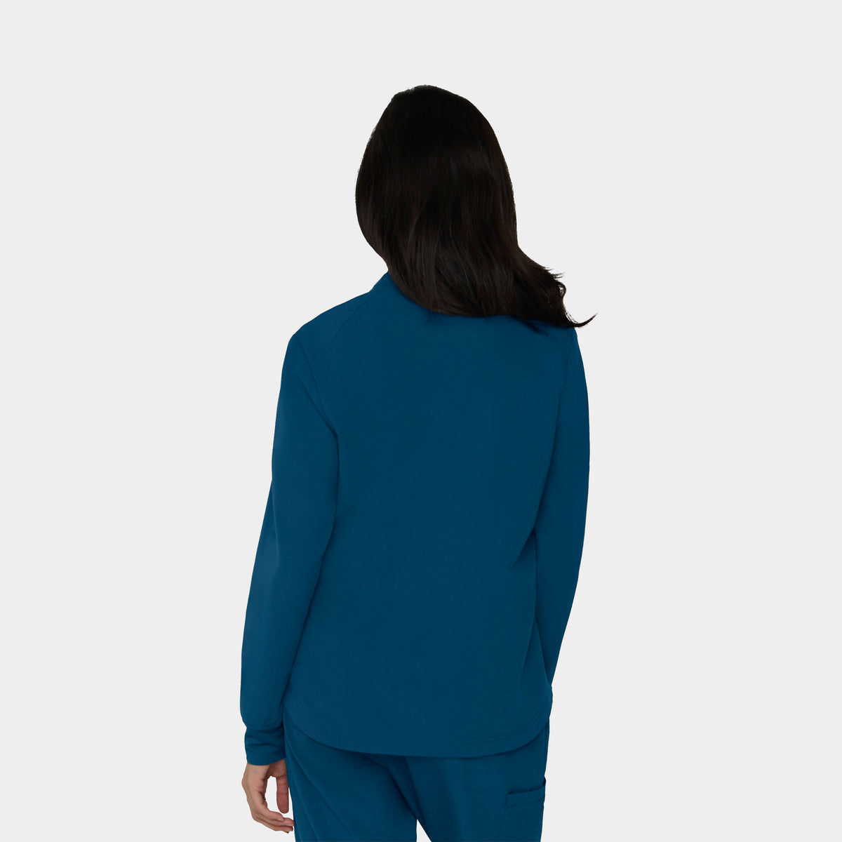 Women's Full-Zip Track Scrub Jacket