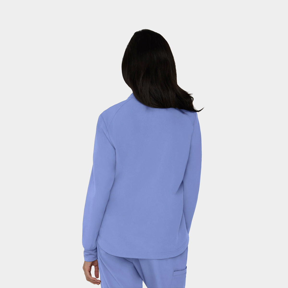 Women's Full-Zip Track Scrub Jacket