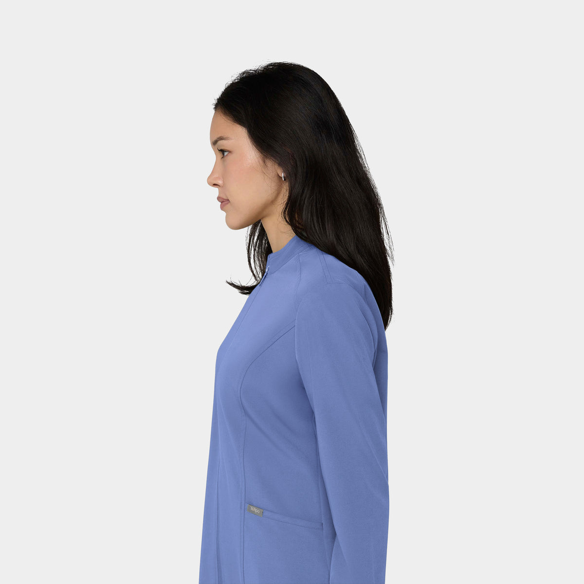 Women's Full-Zip Track Scrub Jacket