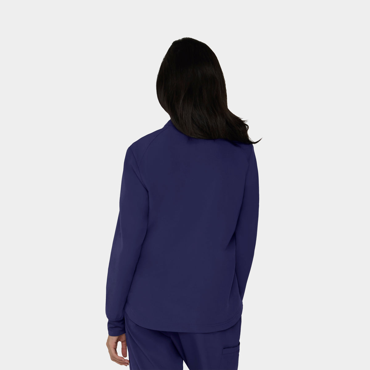 Women's Full-Zip Track Scrub Jacket
