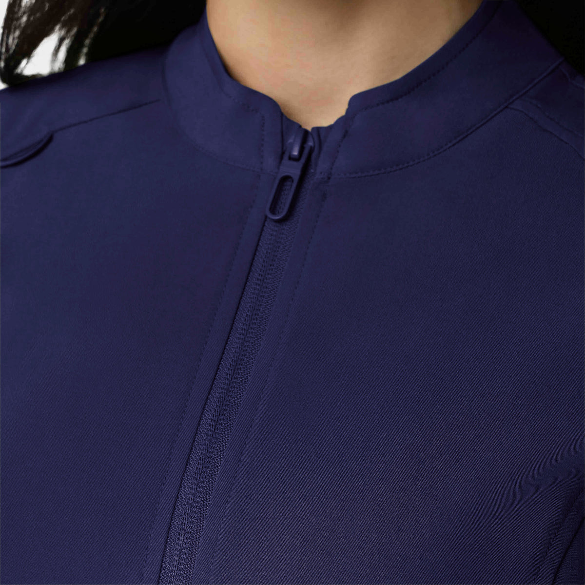 Women's Full-Zip Track Scrub Jacket