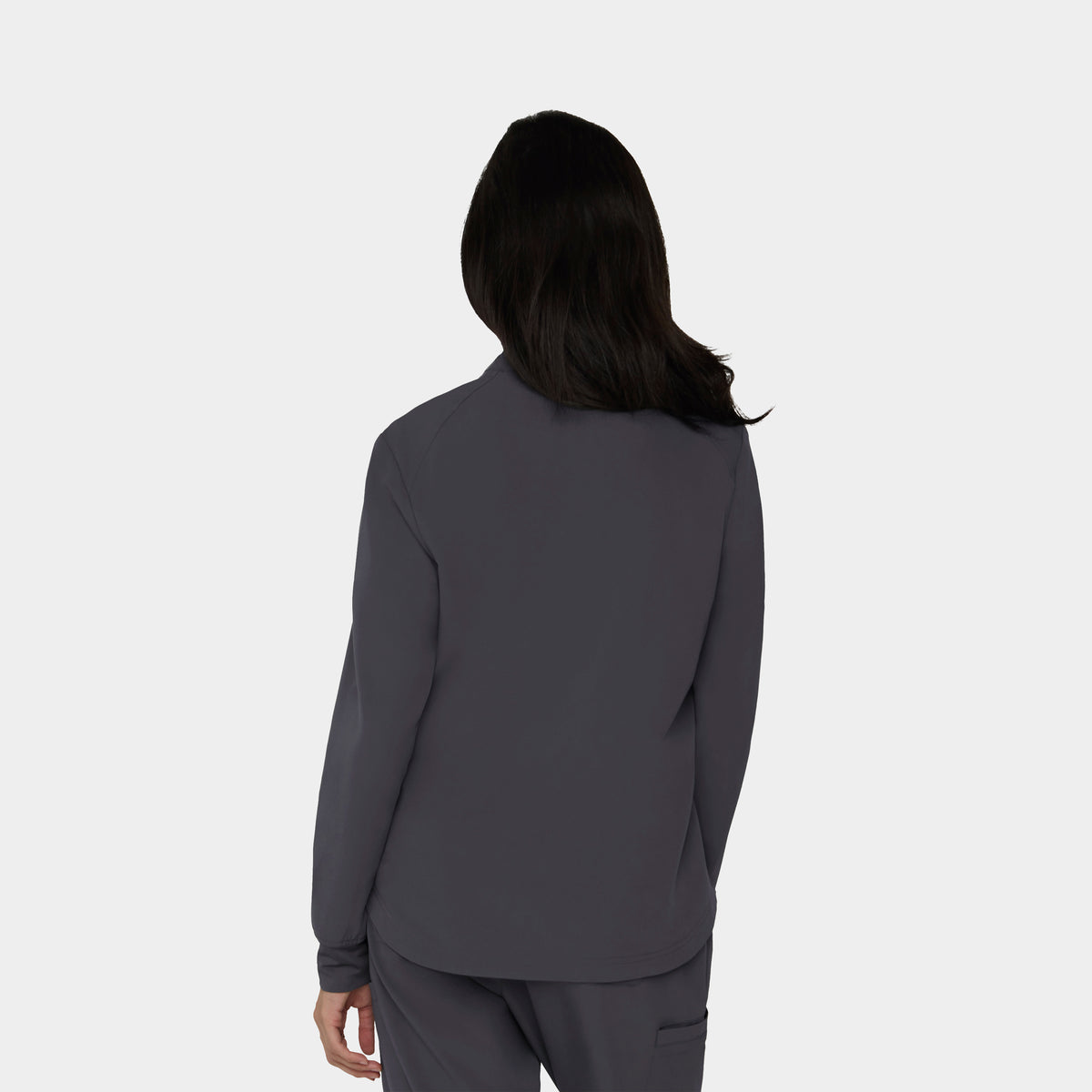Women's Full-Zip Track Scrub Jacket