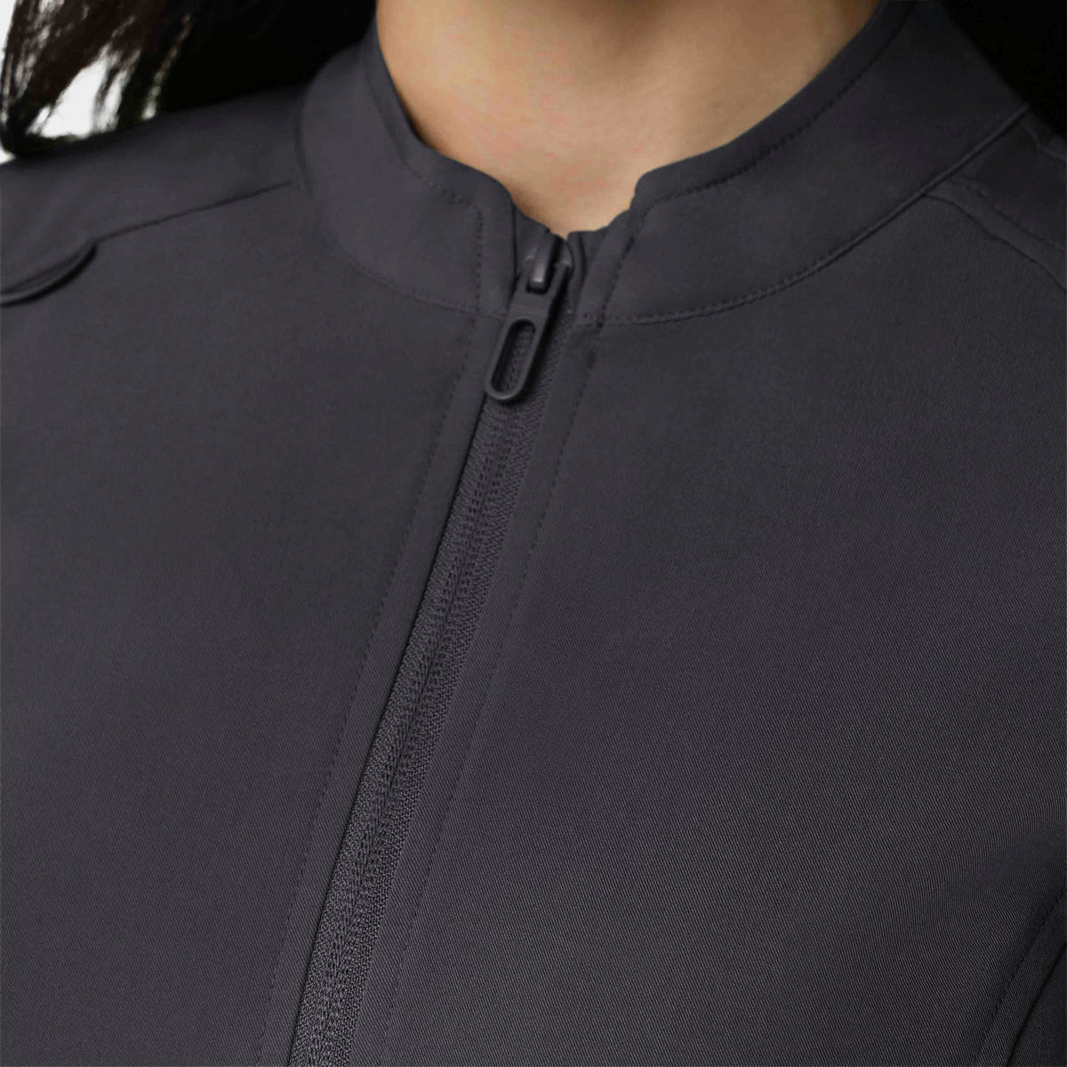Women's Full-Zip Track Scrub Jacket