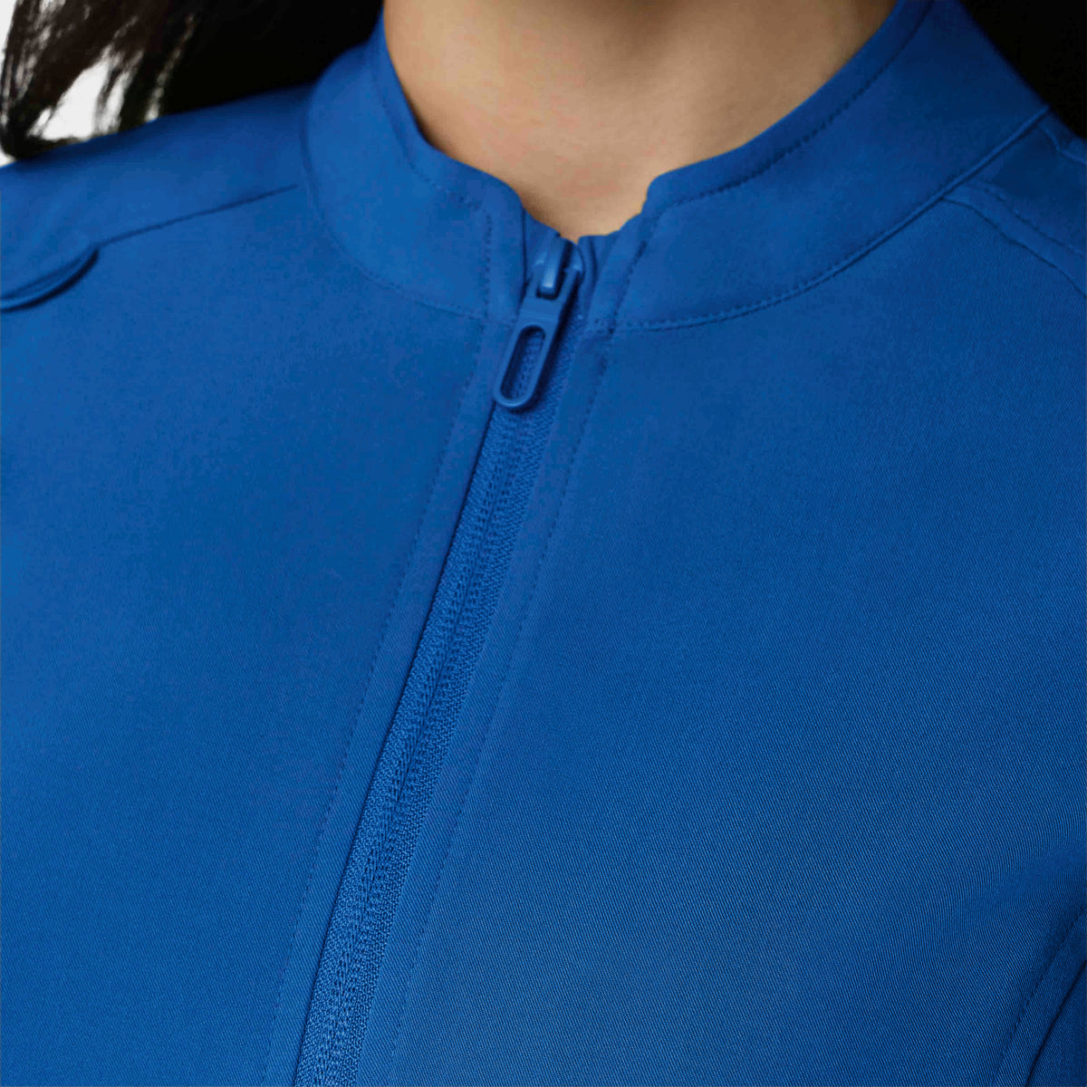 Women's Full-Zip Track Scrub Jacket