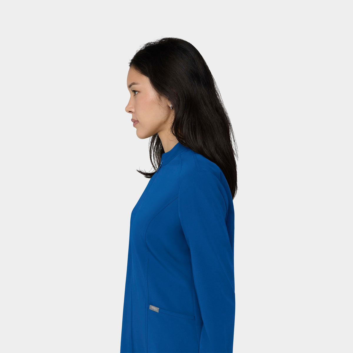 Women's Full-Zip Track Scrub Jacket